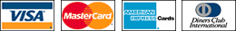 Accettiamo queste carte di credito